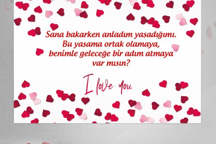 Evlilik Teklifi Afiş Baskı